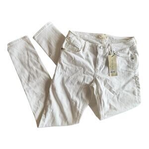 Nicole Miller Miss Me Skinny White Dreams Jeans